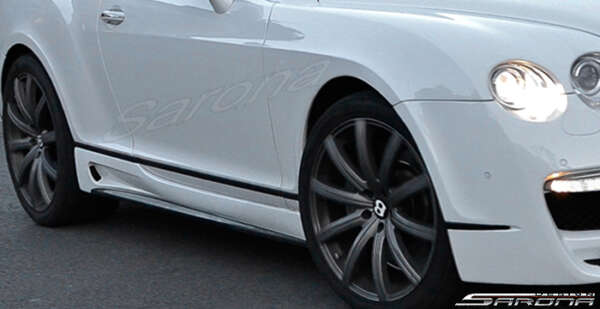 2005-2011 Bentley Continental GTC Side Skirts