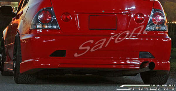 2000-2005 Lexus IS300 Rear Bumper 2000-2005 Lexus IS300 Rear Bumper