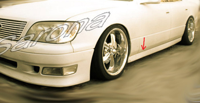 1998-2000 Lexus LS400 Side Skirts