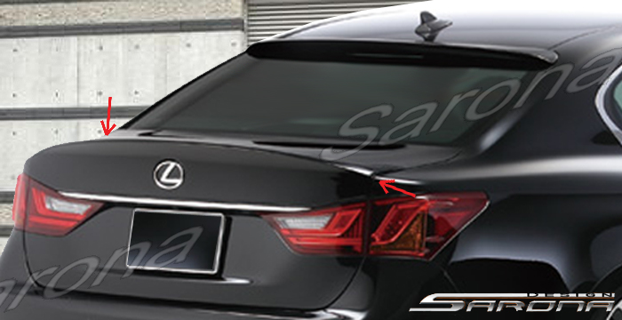 2013-2020 Lexus GS F-Sport Trunk Wing
