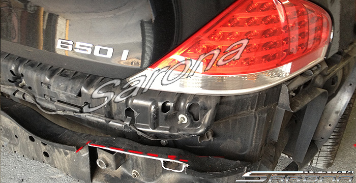 2004-2010 BMW 6 Series Rear Bumper 2004-2010 BMW 6 Series Rear Bumper