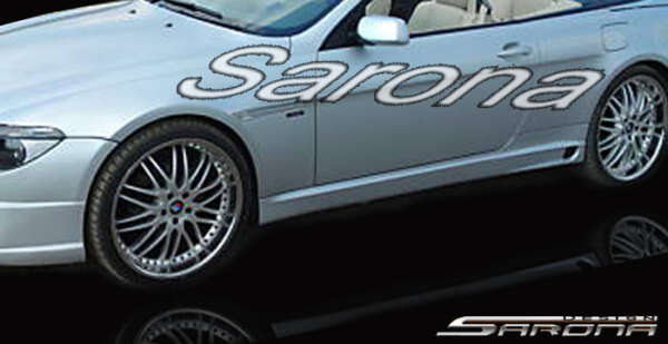 2004-2010 BMW 6 Series Side Skirts