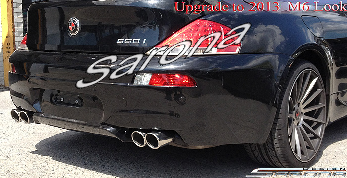 2004-2010 BMW 6 Series Rear Bumper 2004-2010 BMW 6 Series Rear Bumper