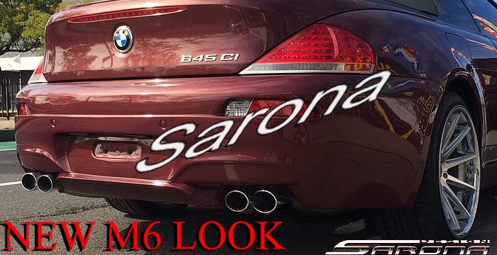 2004-2010 BMW 6 Series Rear Bumper 2004-2010 BMW 6 Series Rear Bumper