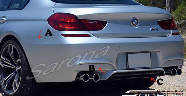 2012-2019 BMW 6 Series Rear Bumper