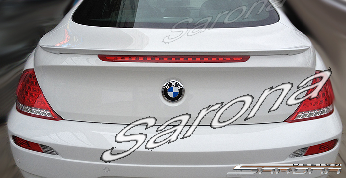 2008-2010 BMW 6 Series Trunk Wing