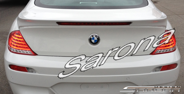 2008-2010 BMW 6 Series Trunk Wing