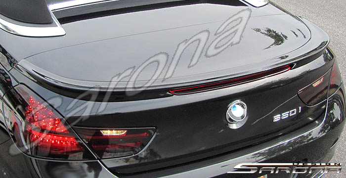 2012-2019 BMW 6 Series Trunk Wing