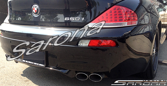 2004-2010 BMW 6 Series Rear Bumper 2004-2010 BMW 6 Series Rear Bumper
