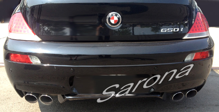 2004-2010 BMW 6 Series Rear Bumper 2004-2010 BMW 6 Series Rear Bumper