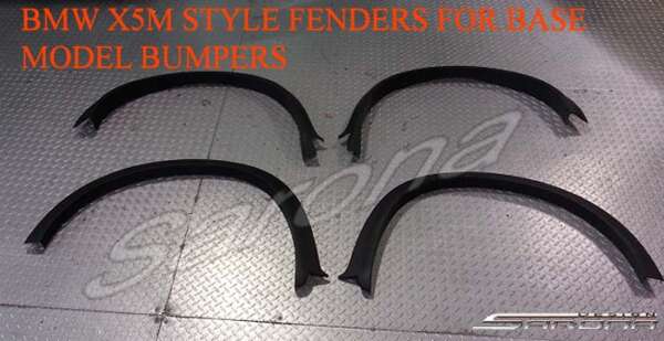 2007-2011 BMW X5 Fender Flares