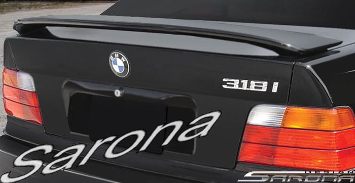 1992-1998 BMW 3 Series Trunk Wing