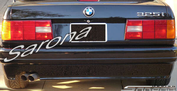 1989-1991 BMW 3 Series Rear Add-On