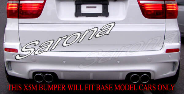 2007-2012 BMW X5 Rear Bumper 2007-2012 BMW X5 Rear Bumper