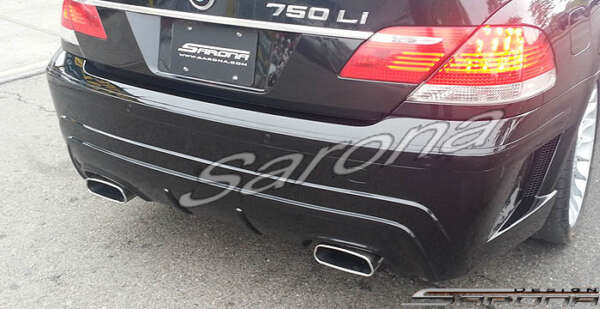 2002-2008 BMW 7 Series Rear Bumper 2002-2008 BMW 7 Series Rear Bumper