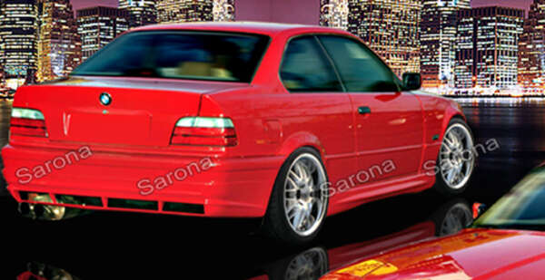 1992-1998 BMW 3 Series Rear Bumper