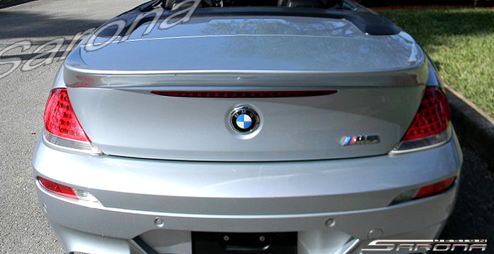 2004-2007 BMW 6 Series Trunk Wing