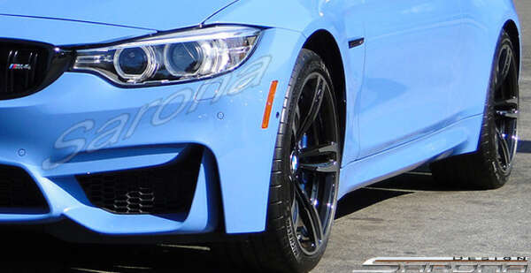 2012-2015 BMW 3 Series Side Skirts