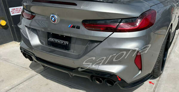 2020-2023 BMW 8 Series Rear Add-On