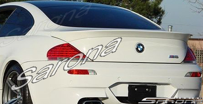 2004-2007 BMW 6 Series Trunk Wing