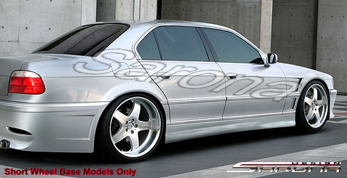 1995-2001 BMW 7 Series Side Skirts