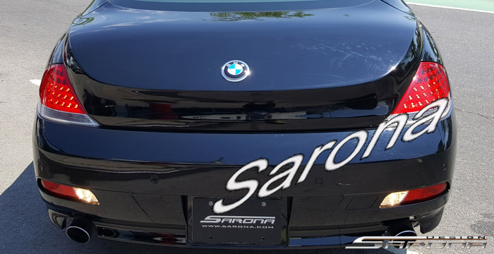 2004-2007 BMW 6 Series Trunk Wing