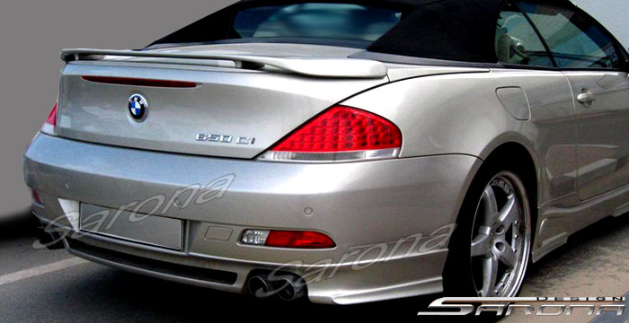2004-2007 BMW 6 Series Trunk Wing
