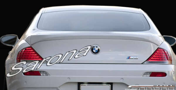 2004-2007 BMW 6 Series Trunk Wing