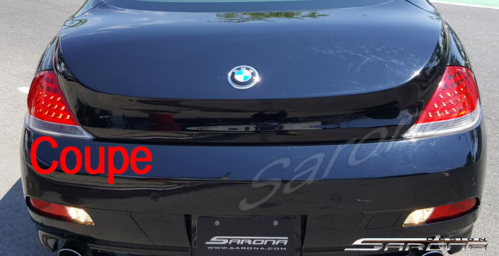 2008-2010 BMW 6 Series Trunk Wing