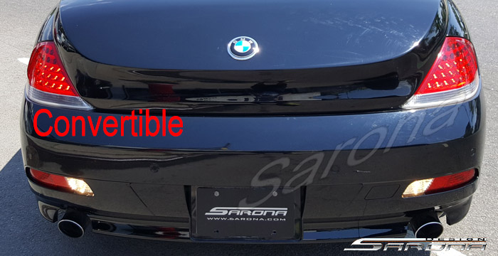 2008-2010 BMW 6 Series Trunk Wing