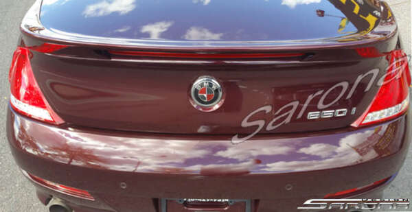 2008-2010 BMW 6 Series Trunk Wing 2008-2010 BMW 6 Series Trunk Wing