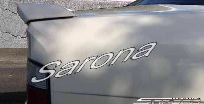 1989-1995 BMW 5 Series Trunk Wing