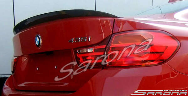 2014-2015 BMW 4 Series Trunk Wing