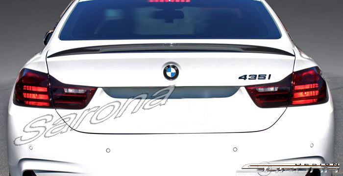 2014-2015 BMW 4 Series Trunk Wing