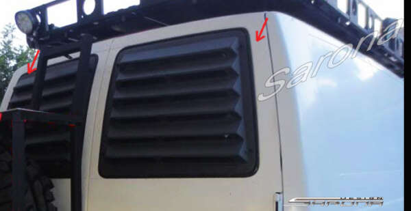 1985-2005 Chevrolet Astro Rear Louvers