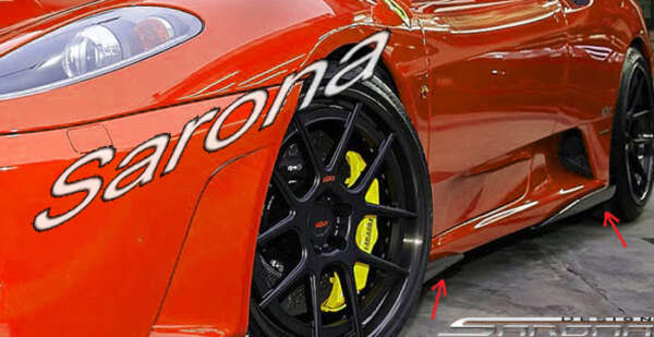 2005-2009 Ferrari F430 Side Skirts