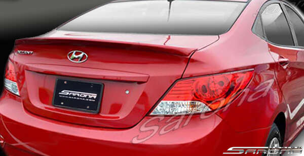 2012-2016 Hyundai Accent Trunk Wing