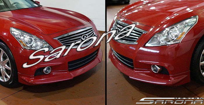 2010-2013 Infiniti G37 Sedan Front Add-On