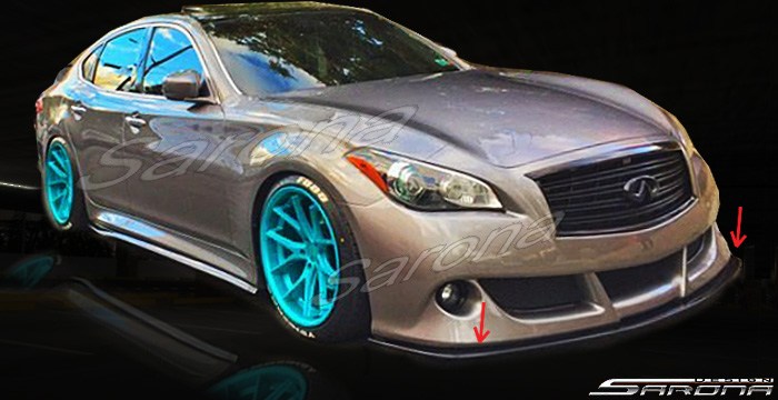 2011-2014 Infiniti M37 Front Add-On