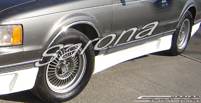 1984-1992 Lincoln Mark 7 Side Skirts