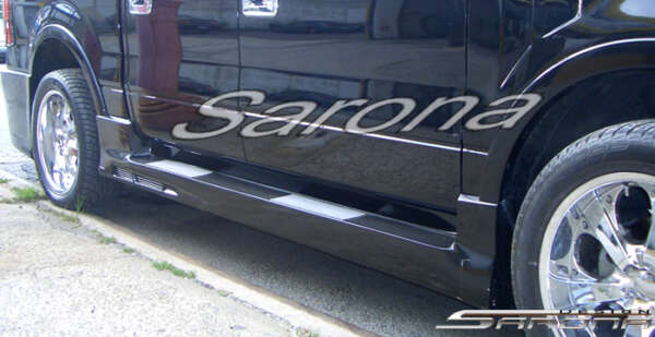 2004-2008 Lincoln Mark LT Side Skirts