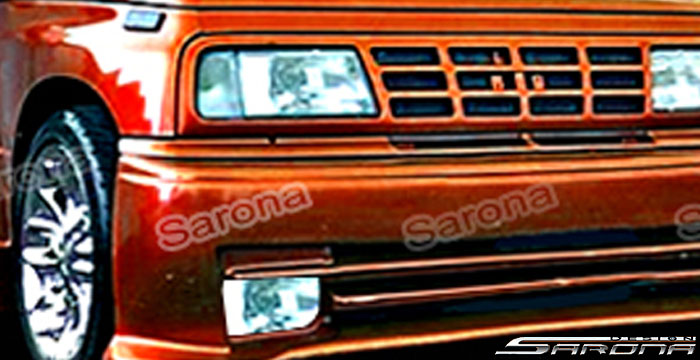 1989-1995 Suzuki Sidekick Front Bumper 1989-1995 Suzuki Sidekick Front Bumper