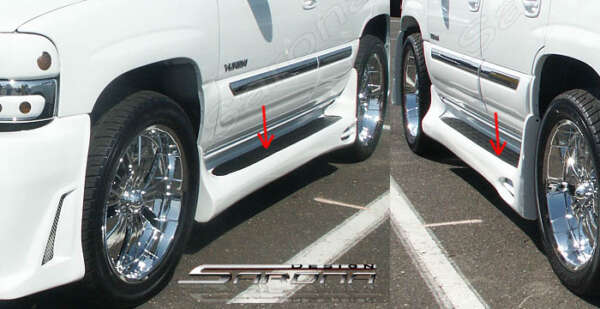 2000-2006 GMC Yukon Side Skirts