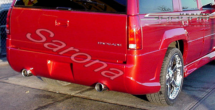 1992-1998 GMC Yukon Rear Bumper
