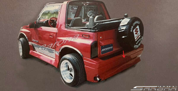 1989-1994 Geo Tracker Rear Add-On