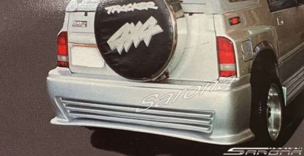 1989-1994 Geo Tracker Rear Bumper 1989-1994 Geo Tracker Rear Bumper