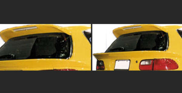 1992-1995 Honda Civic Roof Wing 1992-1995 Honda Civic Roof Wing