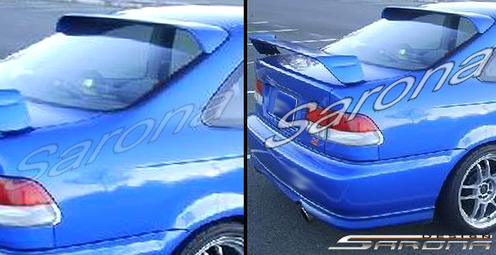 1996-2000 Honda Civic Roof Wing