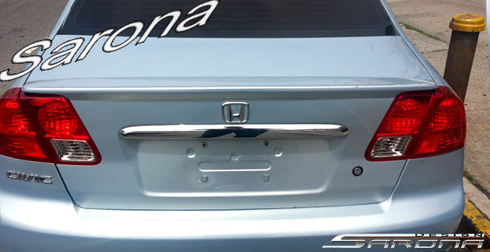 2001-2005 Honda Civic Trunk Wing