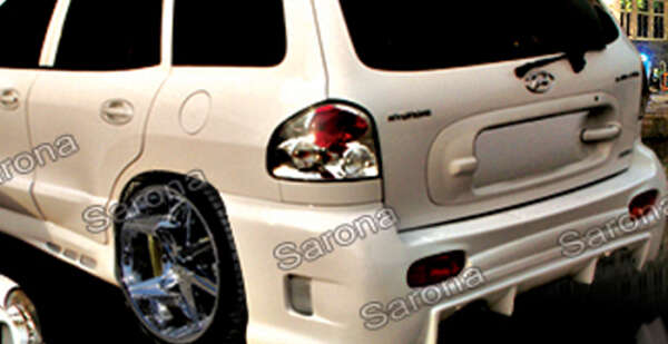 2002-2004 Hyundai Santa Fe Rear Bumper